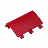 Plastic Battery Back Cover Lid Door Shell for Xbox One Controller Replacement Red