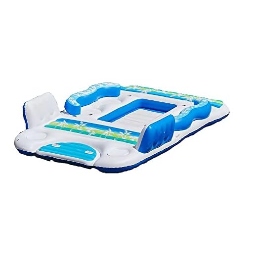 Member's Mark Paradise Island Float (Green, Island), 166 x 119 x 30