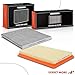 A-Premium 2-PC Engine & Cabin Air Filter with Activated Carbon Compatible with Nissan Altima 2013-2018, Murano 2015-2022, Maxima 2016-2022, Pathfinder 2013-2020 & Infiniti QX60 2014-2020, JX35 2013
