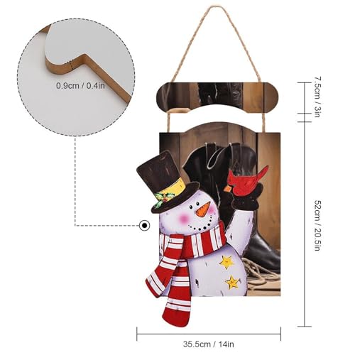 Décoration murale d'hiver en bois pour égayer vos murs - 2
