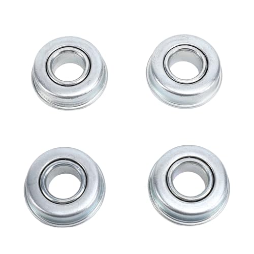 YDRCESMI Lot de 4 roulements de tondeuse à gazon en acier 12,7 mm 28,6 mm pour usage intensif. Roulements de roue durables pour tondeuse à gazon.