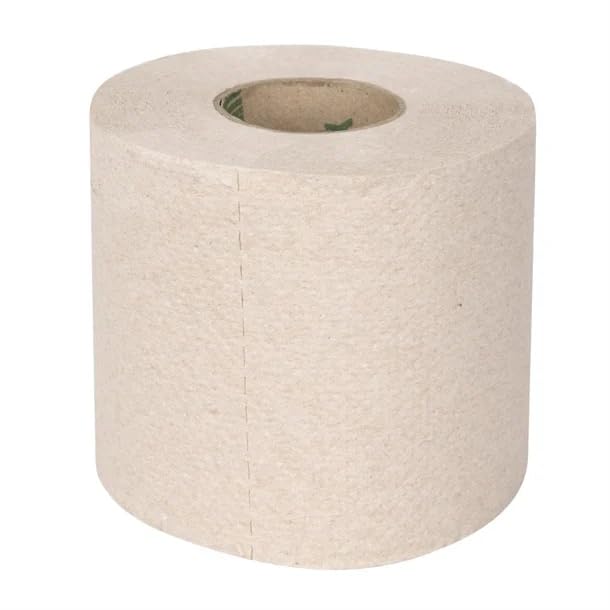 Papier toilette rouleau recyclé 2 plis Jantex 320 feuilles pour distributeur