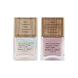 Nails.INC Double The Plant Power Nail Polish Duo (Worth Value $20)