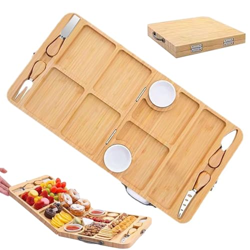Tabla de Quesos,Estantería De Carne Con Múltiples Compartimientos Para Artículos De - Carne Y Queso Meseta,Para Carne Snack Postre Estantería De Servicio Interior Cocina Chimenea Y Apartamento