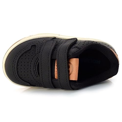 Tênis, Molekinho, Meninos, Preto/Camel