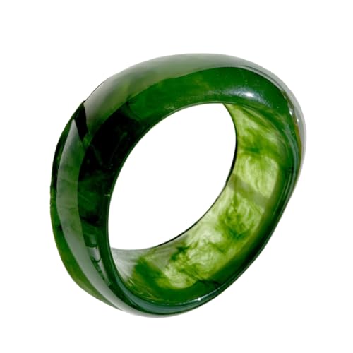 XITEA Bracelet en résine dégradé de couleur café confortable à porter - Accessoire de bijoux pour femme - Tenue décontractée, Résine