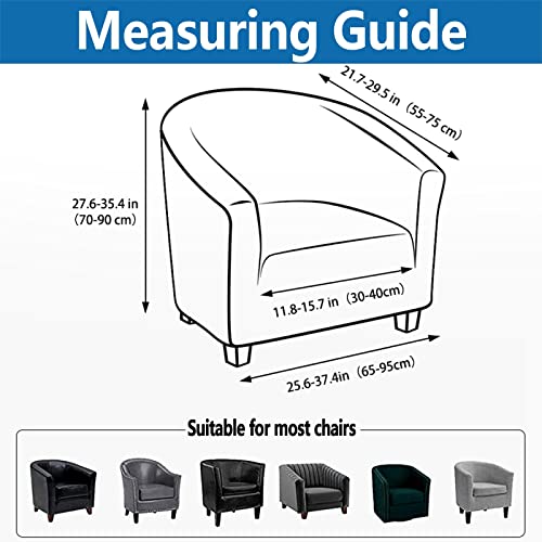 Funda elástica para sillón Chesterfield protectora lavable 4