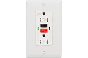 GFCI Outlet 15 Amp with Reset Button: Safeguard Your Home with Reliable Resettable Power