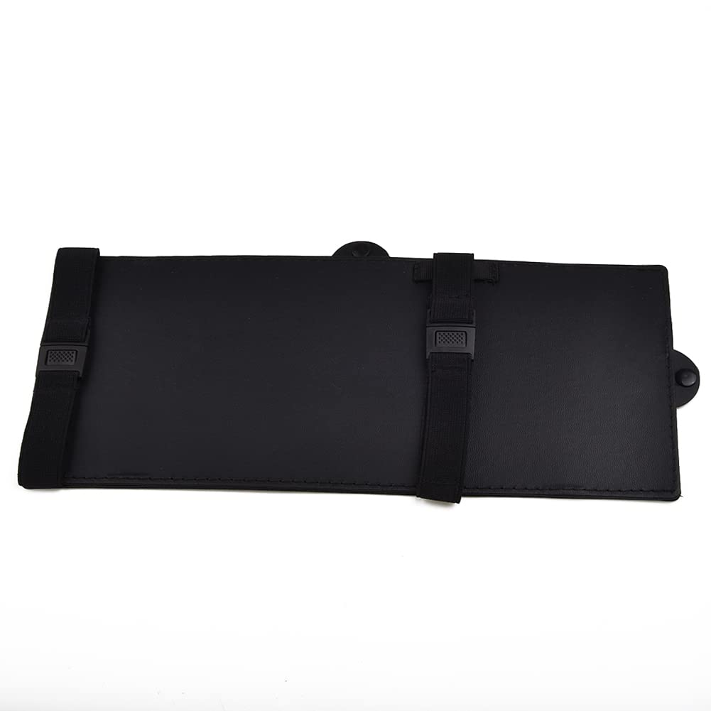 Extension De Pare-soleil Pour Voiture – Panneau Rabattable Magnétique, Universel Pour Conducteur/passager, Voiture, SUV, Noir, Protection Contre L'éblouissement - 2