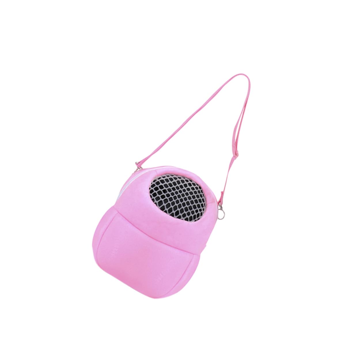 CIYODO 1Pc Small Pet Outdoor Carrier Plush Crossbody Bag for Hamsters and Small Animals Breathable and Lightweight Design for Travel and Home Use