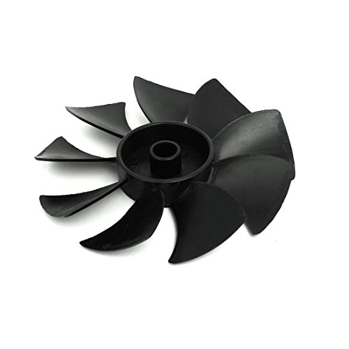 uxcell 1100W/1500W 135mm Diameter 9 Vane Air Compressor Replacement Fan