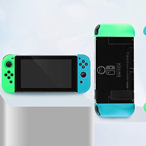 Preisvergleich Produktbild ZYLFN Nintendo Switch Schutzhülle, Animal Crossing Silikonhülle Für Switch, Tropfenschutz Hülle Case Für Nintendo Switch, Konsole Und Controller Zubehör,Protective Shell