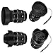 Veatree 58mm Lens Hood Set for Canon EOS 77D 80D 90D Rebel T8i T7 T7i T6i T6s T6 SL2 SL3 DSLR Cameras with EF-S 18-55mm F3.5-5.6 is STM & EF-S 18-55mm F4-5.6 is STM & RF 24-50mm, Replace Canon EW-63C