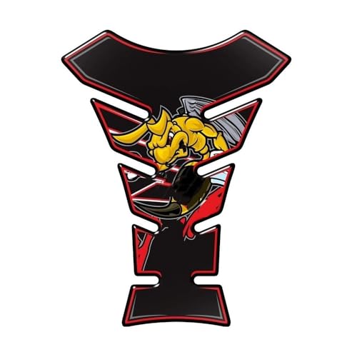 Stickers réservoir traction pads premium en carbone pour protection de moto Hornet CB1300