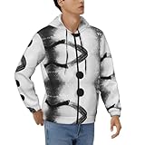 Taschen:Dieses Eishockey Art Kapuzen-Sweatshirt verfügt über 2 seitliche Reißverschlusstaschen. Bewahren Sie Ihr Handy, Schlüssel und andere Gegenstände an einem sicheren Ort auf. Zwei große Vordertaschen sind geräumig genug, um Ihr Handy zu verstauen.