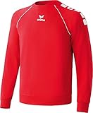 erima Kinder Sweatshirt 5-C Basic, rot/weiß, 152, 607303