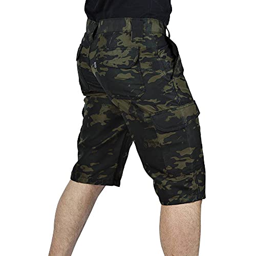 Bermuda Trekking Polyripstop 6Bolsos Militar Camuflada Extra Cor:Colorido;Tamanho:52