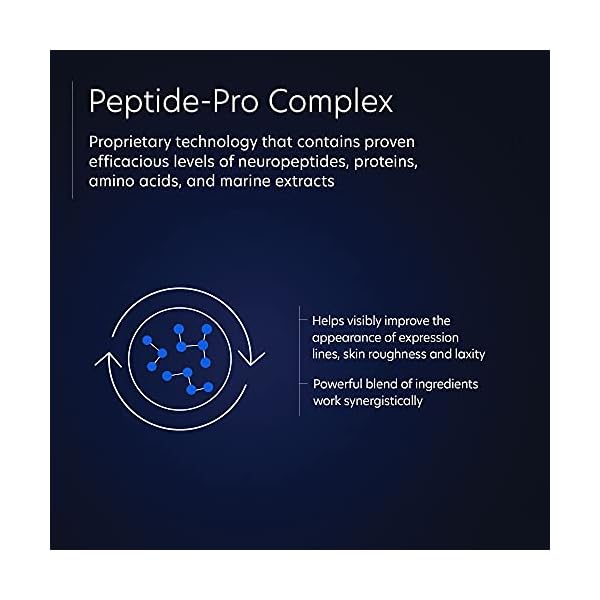 PCA SKIN ExLinea Pro Peptide Serum for Face, Peptide Complex Serum, Helps Lift, Tighten, and Firm Skin and Reduces Wrinkle Depths, Hydrating Anti Aging Serum for Women, 1.0 oz Pump