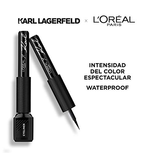 L'Oréal Paris Karl Lagerfeld Eyeliner No. 12 Chick Rose Silver Liquid Eyeliner from the Exclusive Karl Lagerfeld Collection Limited Edition 2.5 ml - Image 6