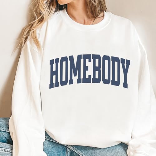 Homebody Sweatshirt Cozy Sweatshirt Crewneck Oversized Homebody Hoodie3