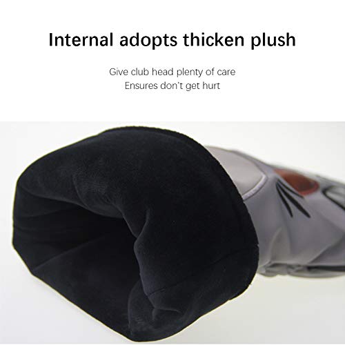 RiToEasysports Koala Club de Madera Headcover Impermeable PU Fundas Para Madera Golf Driver