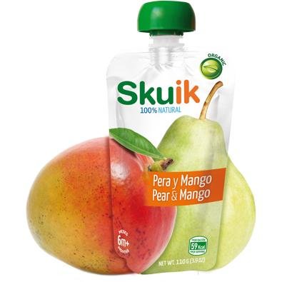 Skuik Puré pera y Mango, 1ud de 110g Cover