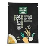 NaturGreen Sopa Letras con Verduras Bio 40g