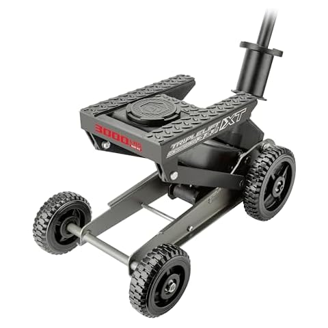 Powerbuilt Big Wheel Triple Lift Garage Jack Cover