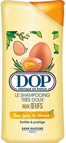Dop Shampoo Different Flavors 400 ml from France (1 bottle, Oeufs)