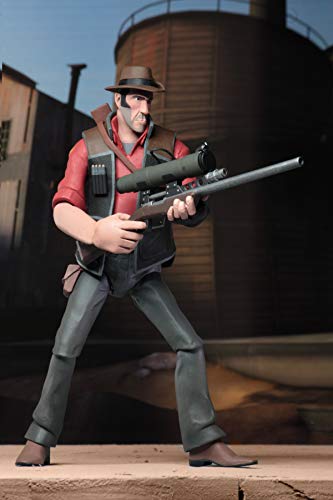 Neca - Team Fortress 2 - 7" Scale Action Figures - Series 4 Red - Sniper #TOP5