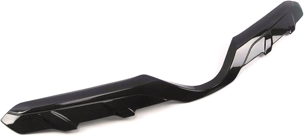 Car Accessories Front Grill Grille Cover Decorative Molding Cover Trim (Carbon Fiber Style) Fit For Toyota C-HR CHR 2018 2019 ABS 1PC