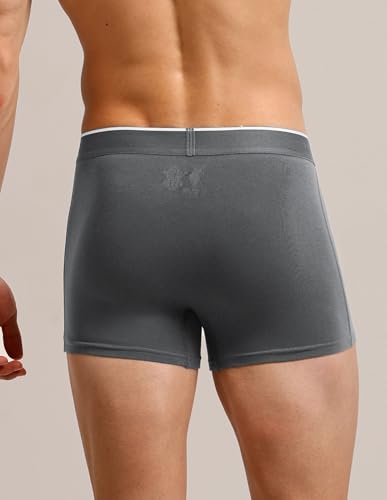 Image of U.S. Polo ASSN. Mens ET004 Anti Microbial Cotton Stretch Essential Underwear Trunk -Pack of 5