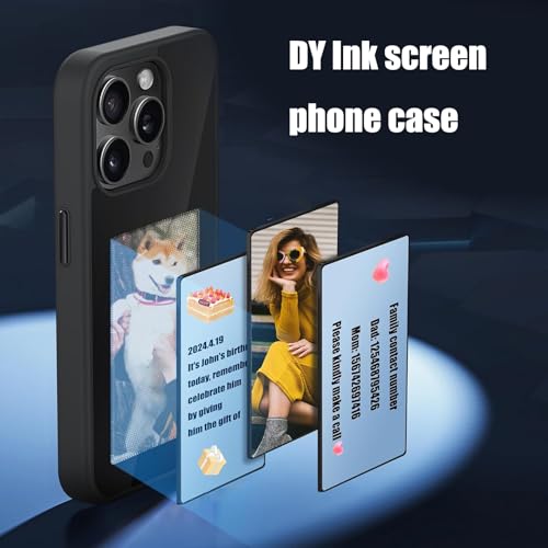 Écran de téléphone cas d'affichage créatif interactif simple