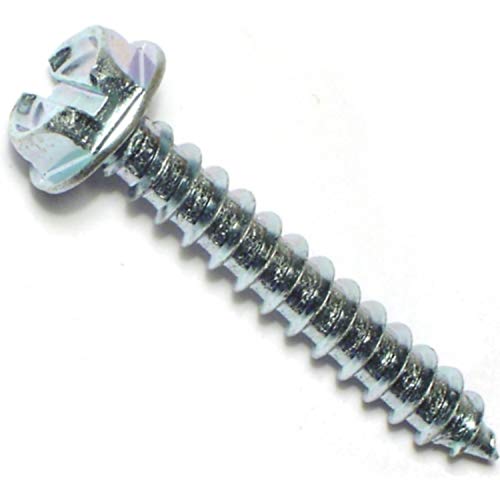 Tornillo autorroscante acero zinc #10 x 1.25 pulg