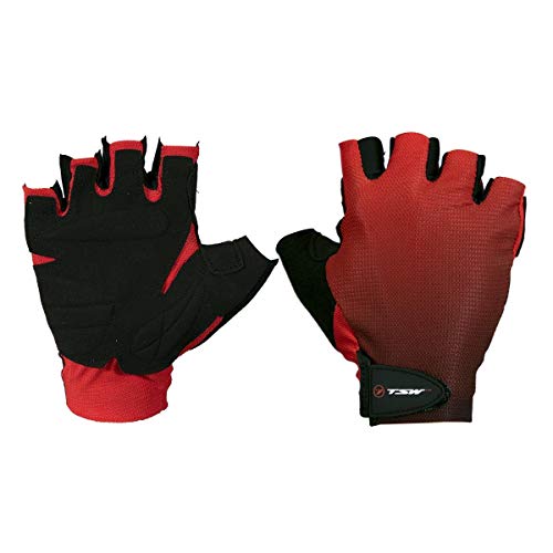 LUVA TSW MTB CICLISTA DM DUAL DEDO CURTO COR E TAMANHO VARIADOS