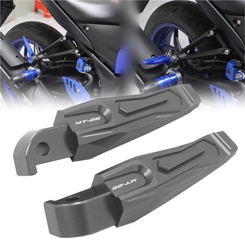 Repose-pieds arrière moto Yamaha MT-25 antidérapant et stable
