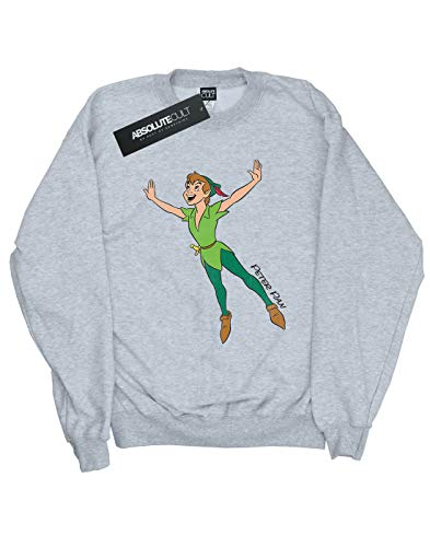 Sweat Peter Pan Disney Fille pull manches longues coton imprimé