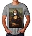 Produktbild Mona Lisa Facemask Mask Men's T-Shirt Herren Tshirt XX-Large