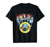 Guns N' Roses Official Skeletons & Bullets T-Shirt