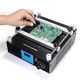 110V 450W Soldering Hot Plate, PCB Preheater Station for SMD BGA Soldering, Heat Fast Microcomputer Electric Hot Plate Preheat Soldering Preheat Welder Hotplate, Rework, Reflow