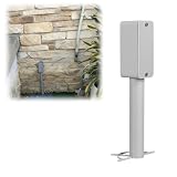 AerisZensca Hidden Key Holder Fake Electrical Outlet Box, Fake Electrical Key Hider for Outdoor Use, Hide a Key Fake Electrical Wall Safe for Fence, Gate or Home, Discreet Spare Key Storage Box