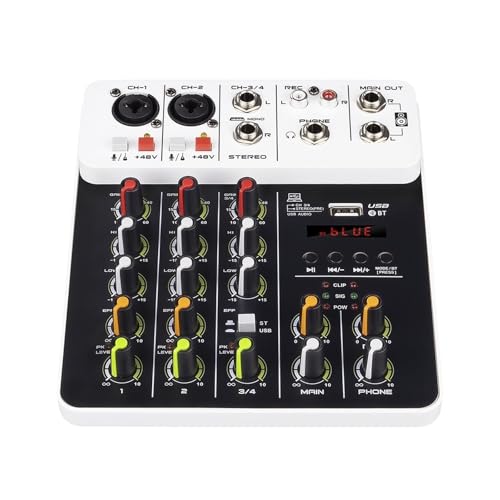 V4 4 `lI[fBI~LT[ Bluetooth USB 48V t@^dxs[gʃTEh~LVOR\[ PC ^ LKp\(White)