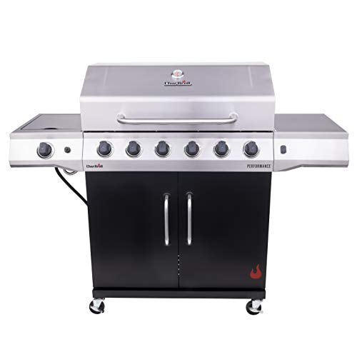 Char-Broil 463229021 Performance 6-Burner Cabinet-Style Liquid Propane Gas Grill, Stainless/Black #1