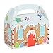 Juvale 24-Pack Gingerbread Treat Boxes, 6.2 x 3.3 x 3.5 Inches Party Favor, Christmas Treat Boxes for Cookies and Goodies for Kids