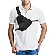 Lwuey Funktasche Brust, Radio Pouch Chest Harness Security Brusttasche Funkgeräte Brustgeschirr Walkie Talkie Halter Holster Tasche Funkgerätetasche Molle Gürtel Ausrüstung Brustgurt Umhängen Schwarz