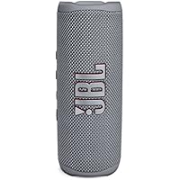 JBL Altavoz Bluetooth portátil Flip 6 - Altavoz resistente al agua y al polvo IPX67, compatible con JBL PartyBoost, hasta 12h de batería, gris