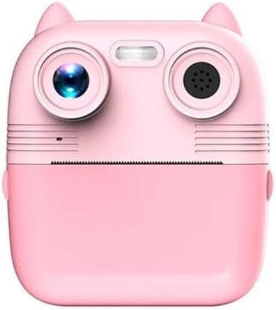 1080P Instant Print Camera 2.8-Inch Ips Screen Front And Rear Dual Lens Kids Camera, Spec: Pink