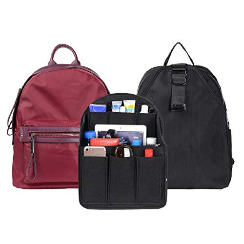 Felt Backpack Organizer Insert, Round Top Purse Organizer, Backpack Purse And Travel Backpack