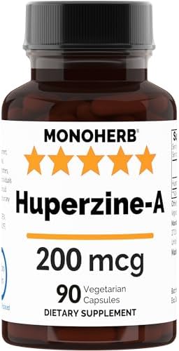 MONOHERB Huperzine-A 200mcg - 90 Veg Capsules