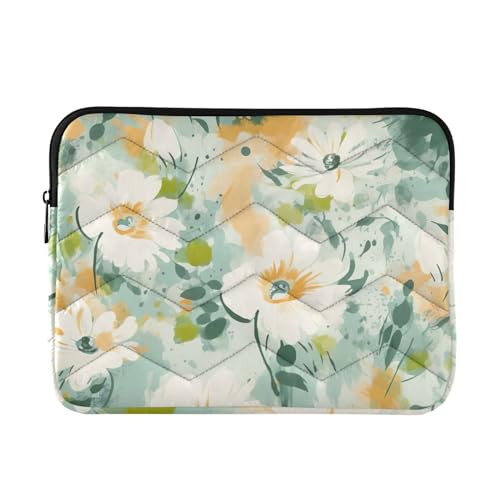 Funda para portátil abstracta floral 13-14 pulgadas miniatura 1